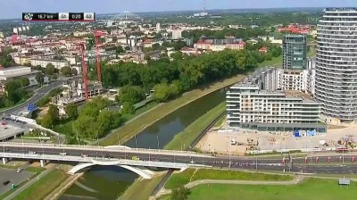 b.....g - tak to wyglądało w tv na Tour de Pologne