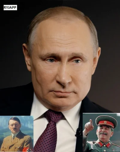 zoombie - co tu stao się.. #polityka #faceapp #hitler #stalin #putin #heheszki