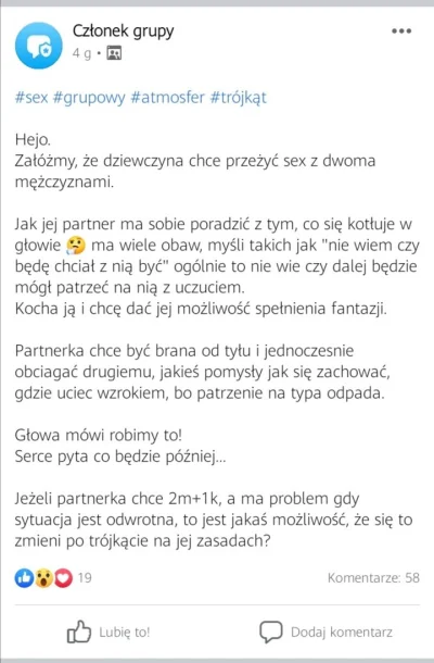 Quenas - Taki wasz obraz
#przegryw albo bardziej #cuckold
Z------e z jednej z grup fb