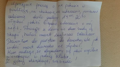 PanProgramista - Taka kartkę znalazłem w skrzynce. Coś byście odpisali? Mam dwoje mał...