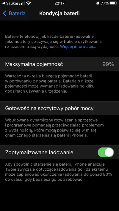 ketiow - Nowy iPhone se 2020 i po miesiącu użytkowania 99 procent wtf 
#iphone #appl...