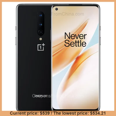 n____S - OnePlus 8 8/128GB Black - Banggood 
Cena: $539.00 (2067,44 zł) / Najniższa ...