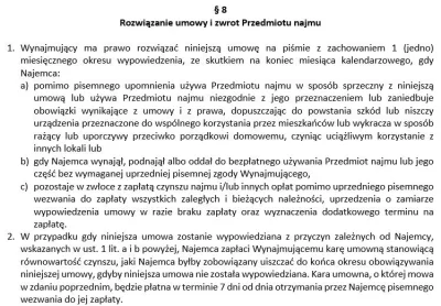 itaktojest - Mircy, co sądzicie o takim zapisie w umowie o wynajem pokoju? Moim zdani...