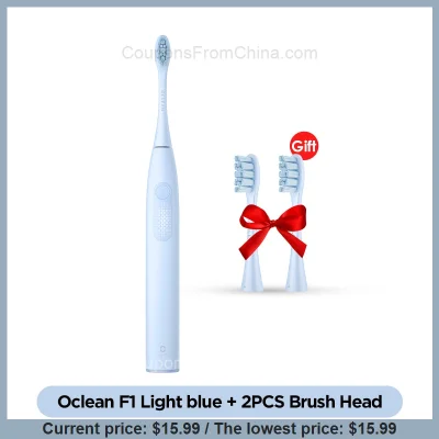 n____S - Wysyłka z Polski!
[Oclean F1 Sonic Electric Toothbrush with 2 Additional He...