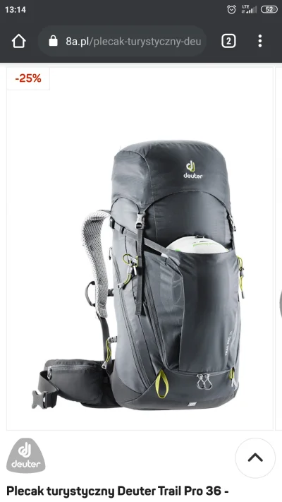 verzz - Deuter trail pro 36 czy
Deuter guide 34+

Trail pro chyba jest bardziej prakt...