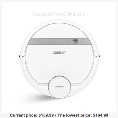 n____S - ECOVACS DEEBOT DE55 Robot Vacuum Cleaner - Gearbest 
Cena: $159.99 (615,42 ...