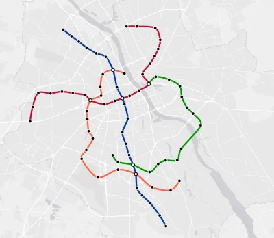 Brajanusz_hejterowy - Moja koncepcja metra w #warszawa