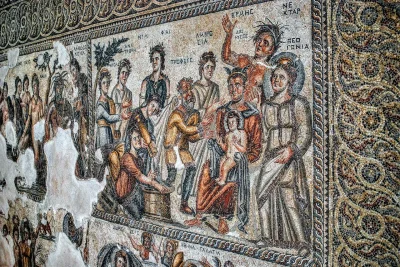 Zwiadowca_Historii - Antychrześcijańska mozaika w domu Nea Pafos na Cyprze Link do zn...