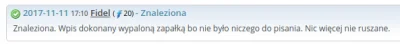 faramka - A czym Ty wpisujesz się do logbooka?

SPOILER

(╯°□°）╯︵ ┻━┻

#geocach...