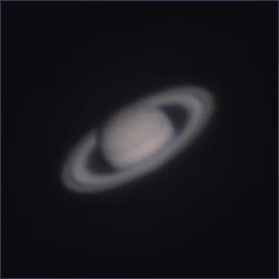 mactrix - 19 września jeszcze raz spróbowałem zmierzyć się z nieostrym Saturnem nisko...
