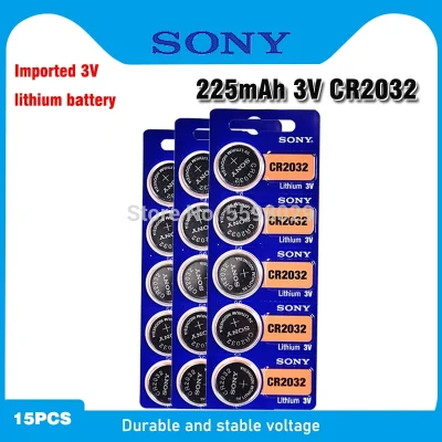 polu7 - 15 pcs. SONY CR2032 Button Cell Battery 3V - Aliexpress
Cena: 3.18$ (12.41 z...
