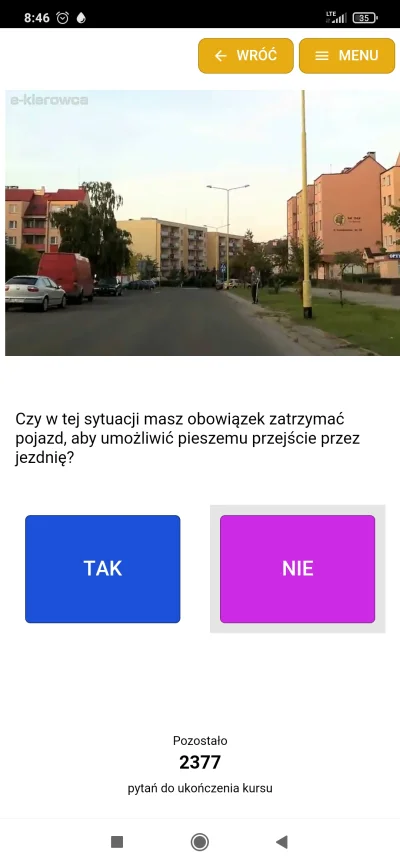 chomik3 - Niedługo mam egzamin na kategorie A, rozwiązuje sobie testy i taki kwiatek ...