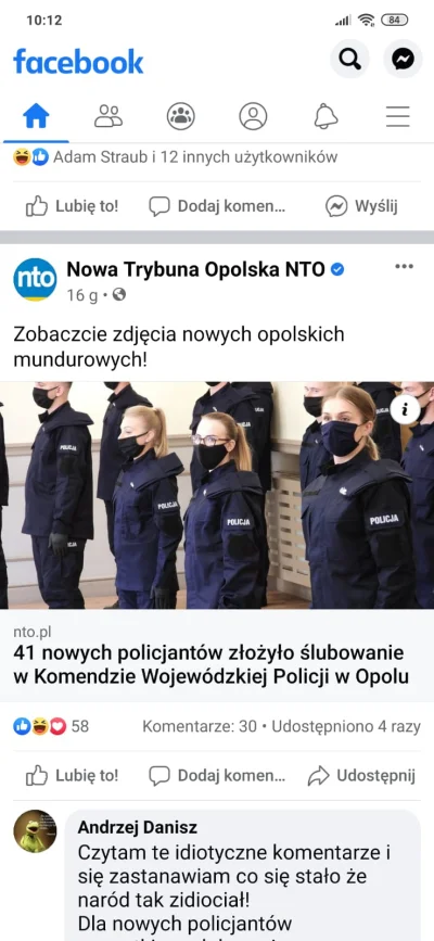 Cieplokrwisty - Czuje się bezpieczniej. #policja #heheszki