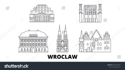 advert - Wrocławianie, prośbę mam - zidentyfikujecie budynki z tej grafiki, tak żebym...