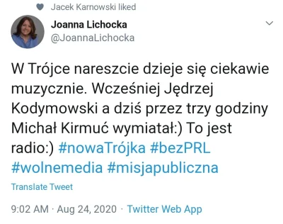 Pawu1on - @Wiskoler_double: Czego nie rozumiesz lewaku, Trójka bez PRL!