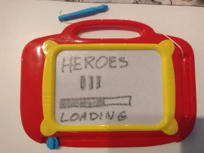ogr82 - #chwalesie #heroes3 
Mój pierwszy tablet. Zaraz będzie grane. Jaram się jak d...