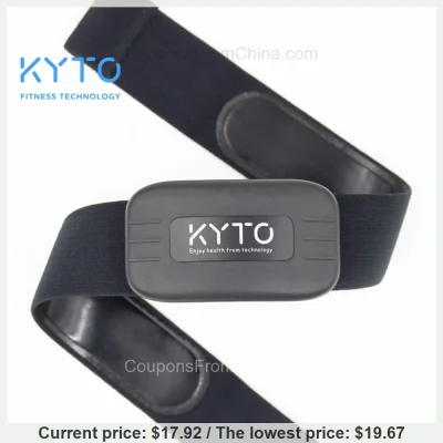 n____S - KYTO Heart Rate Monitor Chest Strap - Aliexpress 
Cena: $17.92 (70,16 zł) /...