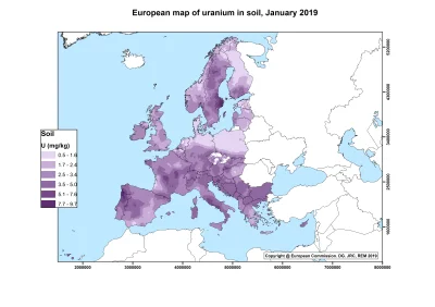 Lifelike - #graphsandmaps #europa #mapy #geografia #geochemia #uran #ciekawostki
źró...