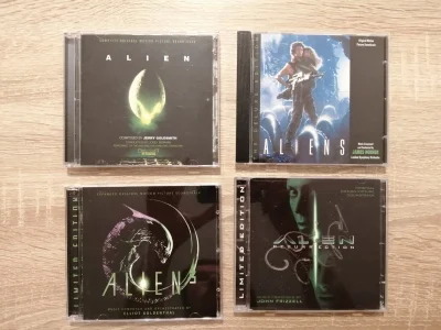 Ziembaa - Dzisiaj szwagier przywiózł mi z Anglii "Alien 3". Ostatni album w kompletny...