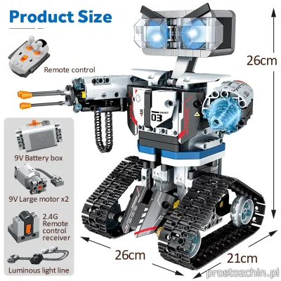 Prostozchin - >> Robot zdalnie sterowany << ~130 zł z szybką wysyłką z Polski

Robo...