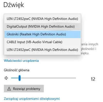 StaryWedrowiec - @Flin: W ustawieniach dźwięku w pececie zmieniłeś wyjście audio na h...