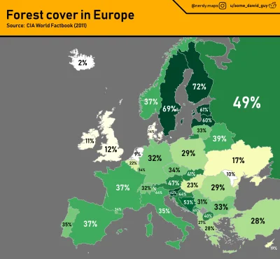 projektjutra - @wiencejfakingcaptcha: Tak. W Austrii lesistość znacznie większa niż w...