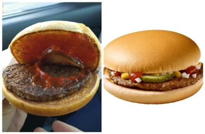 maciorqa - Zawsze mnie #!$%@?ło w tym najprostszym hamburgerze z McDonalda, że jest w...
