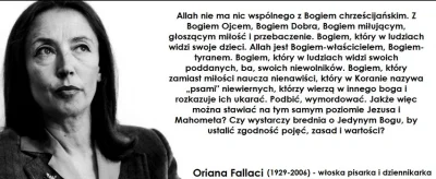 vendaval - Oriana Fallaci swego czasu prosto wyjaśniła co i jak: