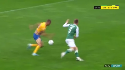 antychrust - Bartosz Pikul 42' (FK Jablonec 4:1 Slezský FC Opawa, czeska pierwsza lig...