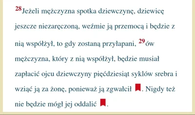 Rozbrykany_Kucyk - Dzień dobry,
dzisiaj w naszym biblijnym kąciku poznamy sposób na ...