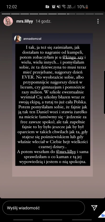 Locati - Po tej aferze na insta gdzie laska wymieniała zalety chłopaka "wszędzie mnie...