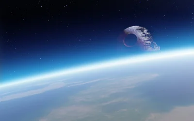 TrueShutDown - @shaunblack: A to z ISS fotka jak koło nas przelatywała gwiazda śmierc...