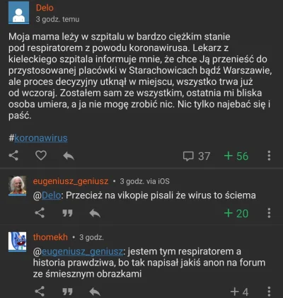 greedy_critic - Kolesiowi umiera matka, a foliarz #!$%@? swoją zabawę. Żeby oni wszys...