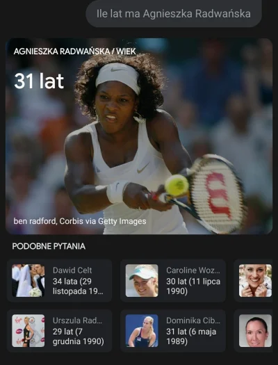 ciastkodokawy - Co ta Agnieszka. #tenis #radwanska #google #okgoogle #kiciochopyta