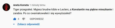 Czopelka-golubiew - Komentarze pod ostatnim gniotem Tigera Kiblonurka bezcenne. Konst...