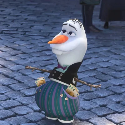 ogoneq - Ciekawe skąd OLAF miał tyle pinionżkuf? ;)
