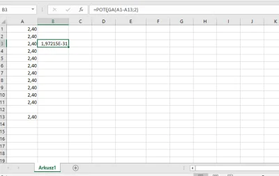 Cebeenowski - ma ktoś pomysł dlaczego taki bzdurny wynik wychodzi w B3?
A13 to średn...