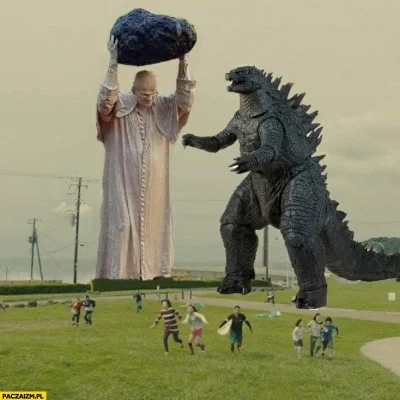 murmandamus - Pomysł na nowy film Godzilla vs Papież. Oscar murowany.
