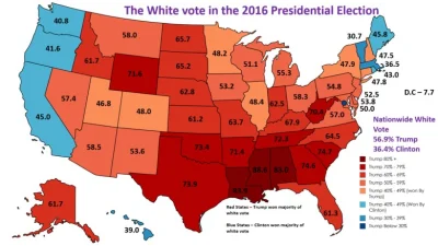 DeoLawson - @arekb81: A tak wyglądałyby wyniki wyborów gdyby tylko biali głosowali ( ...