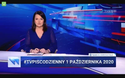 jaxonxst - Skrót propagandowych wiadomości TVP: 1 października 2020 #tvpiscodzienny t...