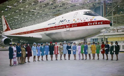 angelo_sodano - Pierwsza prezentacja samolotu Boeing 747, Boeing Everett Factory, 30 ...
