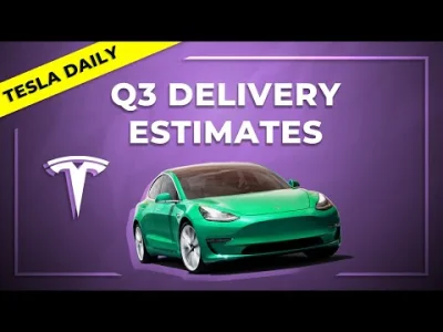 anonimowy_programista - Dzień dobry z #tesladaily 

Tesla Q3 Delivery and Productio...
