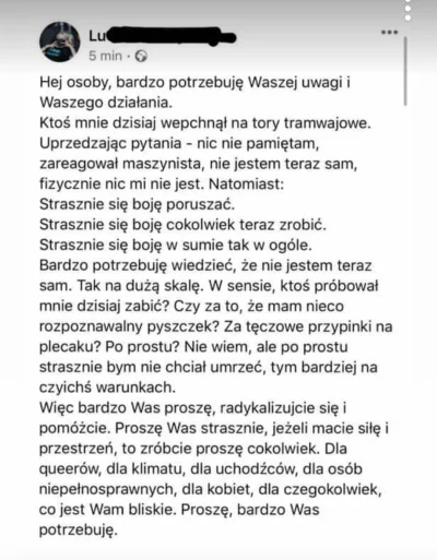 Jegwan - Ale byłby plottwist gdyby okazało się że to całe "Lu" zostało przypadkowo sz...