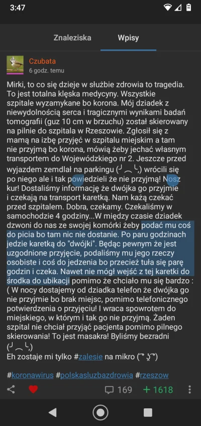 Iconofsin - Bardzo dobrze... Skoro 90% szpitali, przychodni itp jest praktycznie poza...