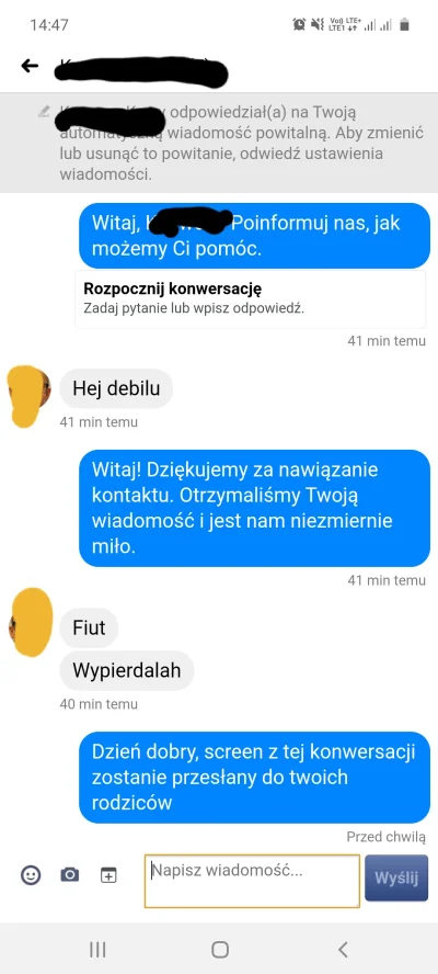 maciek930 - Czekam na reakcję jego ojca XD 
#heheszki