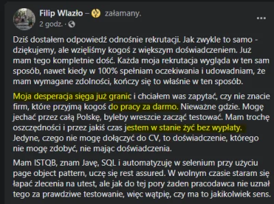 Fristo - Serio jest aż taki dramat juniorów? Znacie kogoś kto niedawno zaczynał i szy...