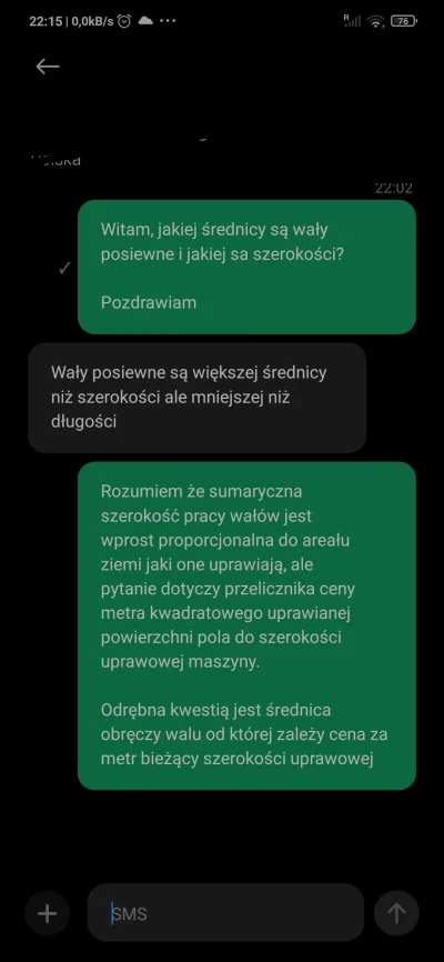 bloodyhell666 - Mirki chce kupić waly uprawowe z olx ale pomyliłem się w numerze tele...