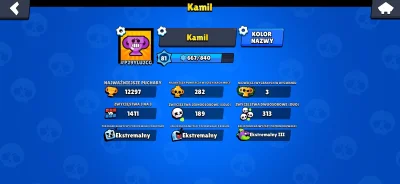 K.....3 - #brawlstars 12k pucharków i 0 legendarnych...