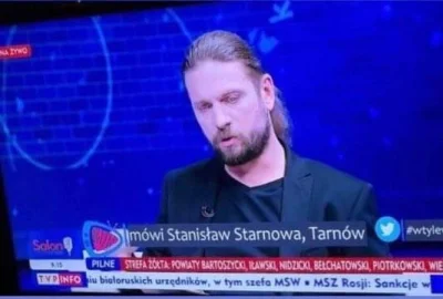marreczek - "Stanisław Starnowa" ( ͡° ͜ʖ ͡°)
#heheszki #gownowpis #tvpiscodzienny #ta...