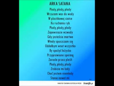 A.....2 - Arka Satana - Płody płody płody

#muzyka #arkasatana